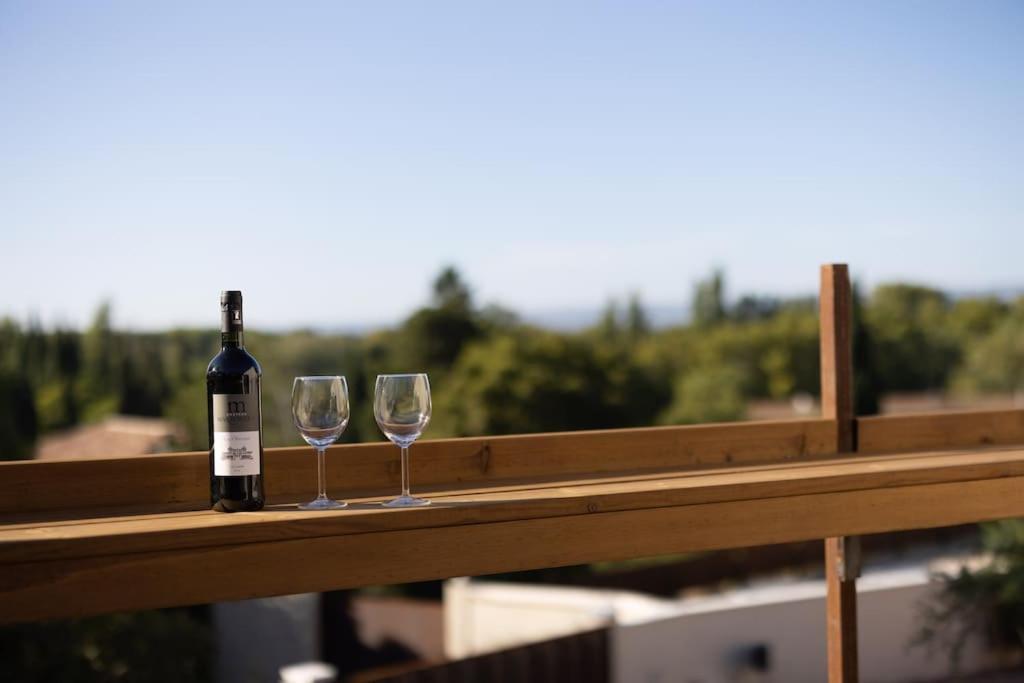 Villa St Francois Piscine Privee Chauffee ,Clim ,Parking Gratuit Carcassonne Buitenkant foto
